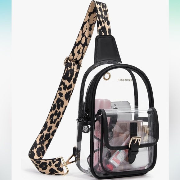 Accessories - Clear bag backpack waist belt fanny festival pack rave stadium event concert